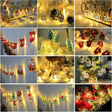 Christmas LED Light Ornament String Light