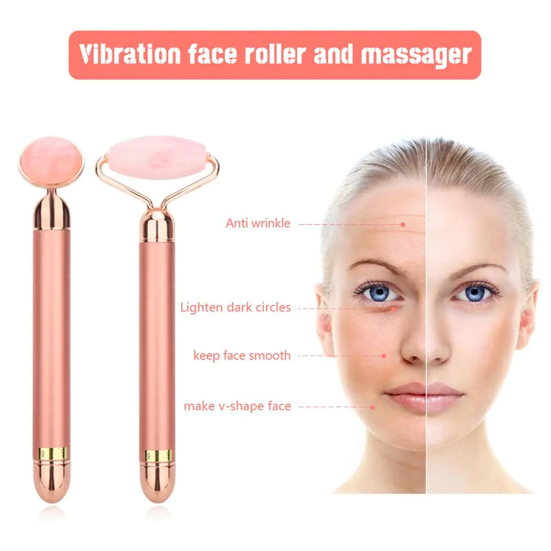 Electric Jade Roller Facial Massager