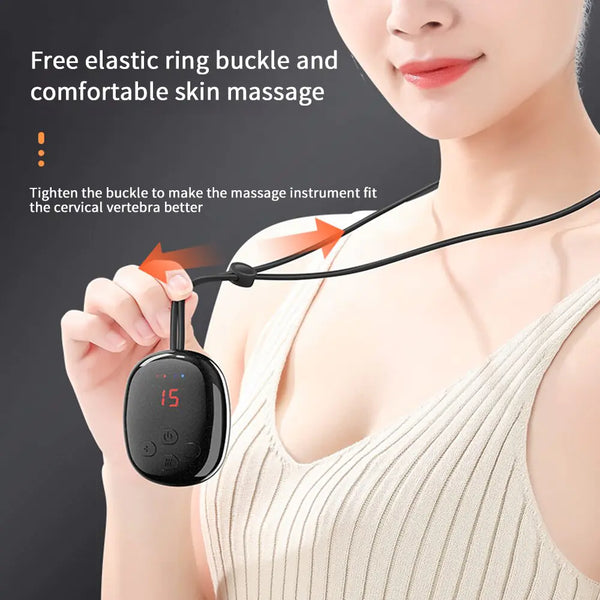 Smart Neck Massager with Hot Compress